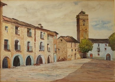 PLAZA DE AÍNSA, 1960