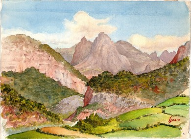 Peña Foratata, Valle de Tena