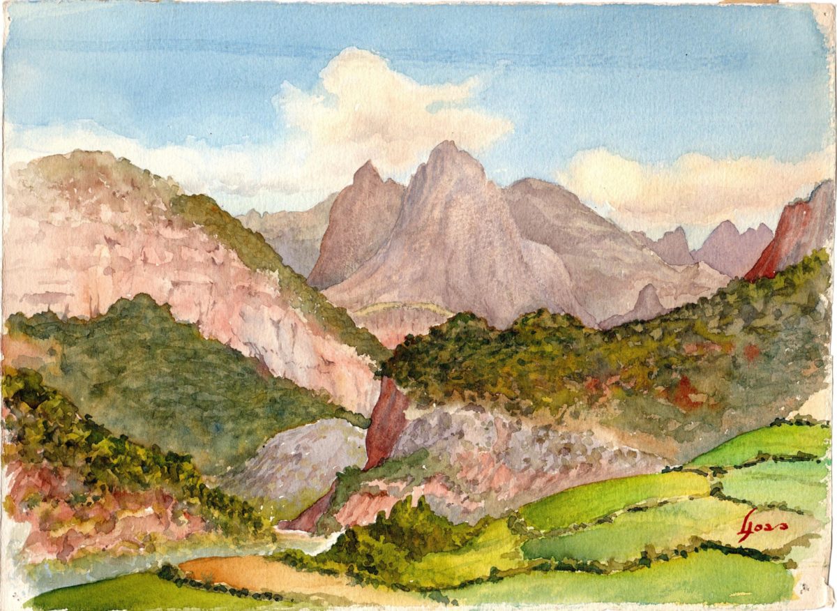 Peña Foratata, Valle de Tena
